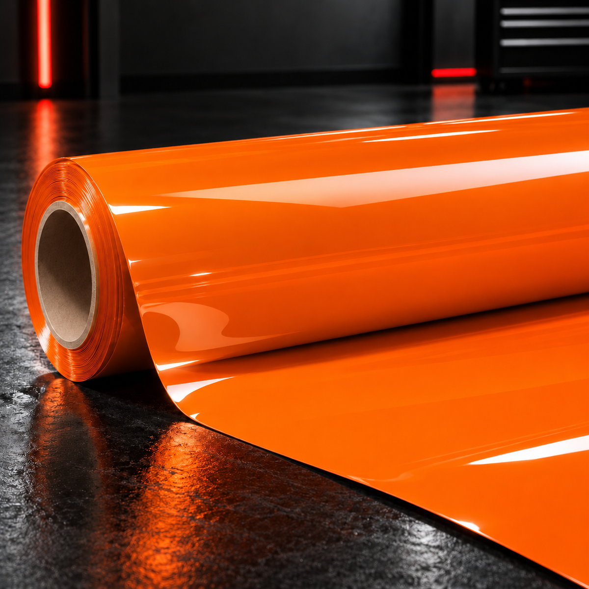 Black Armor Titan PPF farbige Lackschutzfolie Flame Orange